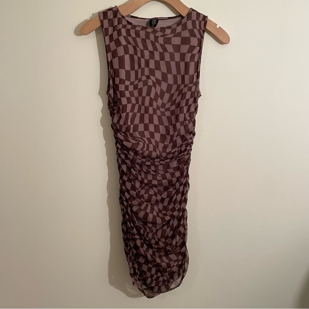 Urban Outfitters ruched mini dress
